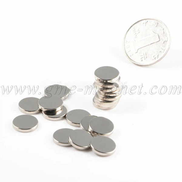 N35 Strong Disc Sintered NdFeB Rare Earth Neodymium Craft Magnet