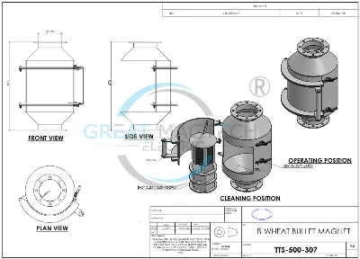Technical Diagram Of Bullet Magnet Technical Diagram Of Bullet Magnet